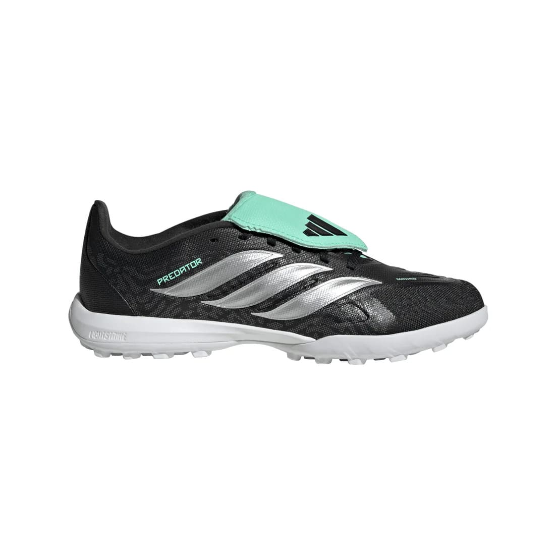 【9月22日入荷予定｜予約受付中】アディダスadidasプレデターLEAGUEFTTFジュニアIH2104サッカートレーニングシューズターフ用キッズブラックシルバーパルスミントih2104