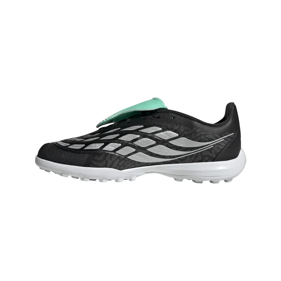 【9月22日入荷予定｜予約受付中】アディダスadidasプレデターLEAGUEFTTFジュニアIH2104サッカートレーニングシューズターフ用キッズブラックシルバーパルスミントih2104