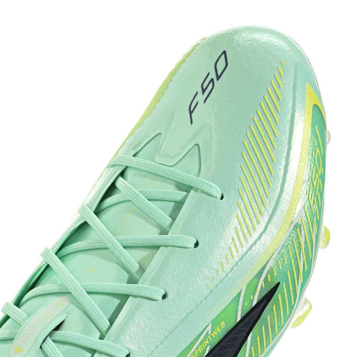 【9月22日入荷予定｜予約受付中】アディダスadidasF50HYPERFASTELITEAGIH7204サッカースパイク人工芝専用ハイパーファストエリートパルスミントブラックイエロー軽量ih7204