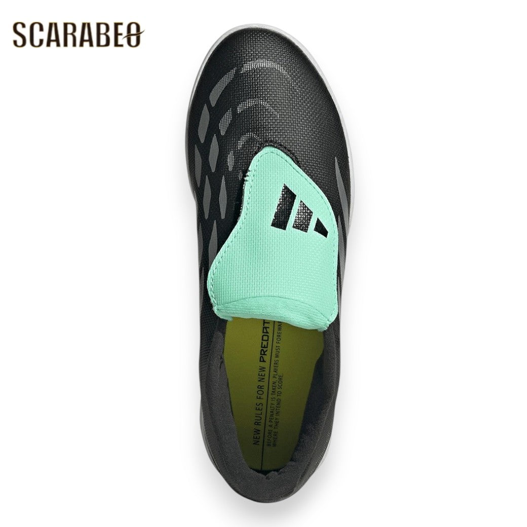 【9月22日入荷予定｜予約受付中】アディダスadidasプレデターCLUBFTTFJKJ6740ジュニアサッカートレーニングシューズターフキッズブラックシルバーパルスミントFINALRUSHPACKkj6740