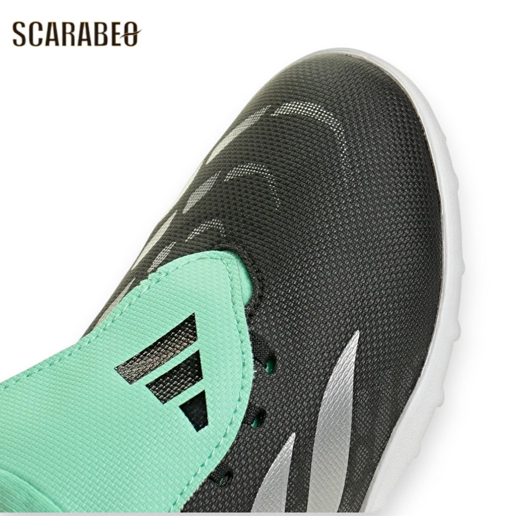 【9月22日入荷予定｜予約受付中】アディダスadidasプレデターCLUBFTTFJKJ6740ジュニアサッカートレーニングシューズターフキッズブラックシルバーパルスミントFINALRUSHPACKkj6740