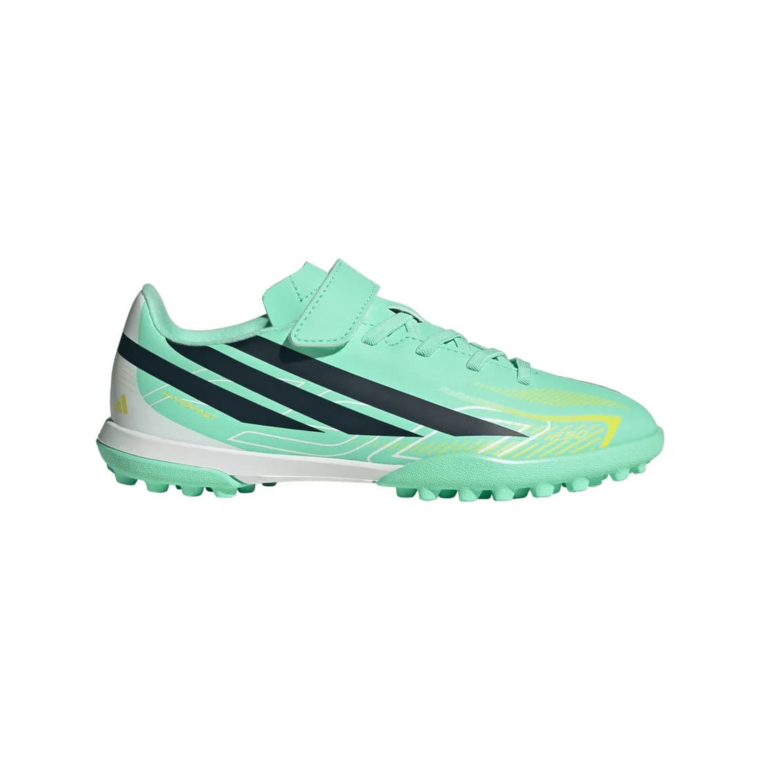 【9月22日入荷予定｜予約受付中】アディダスadidasF50HYPERFASTCLUBH&LTFJKK1338ジュニアサッカートレーニングシューズターフキッズベルクロパルスミントネイビーFINALRUSHPACKkk1338