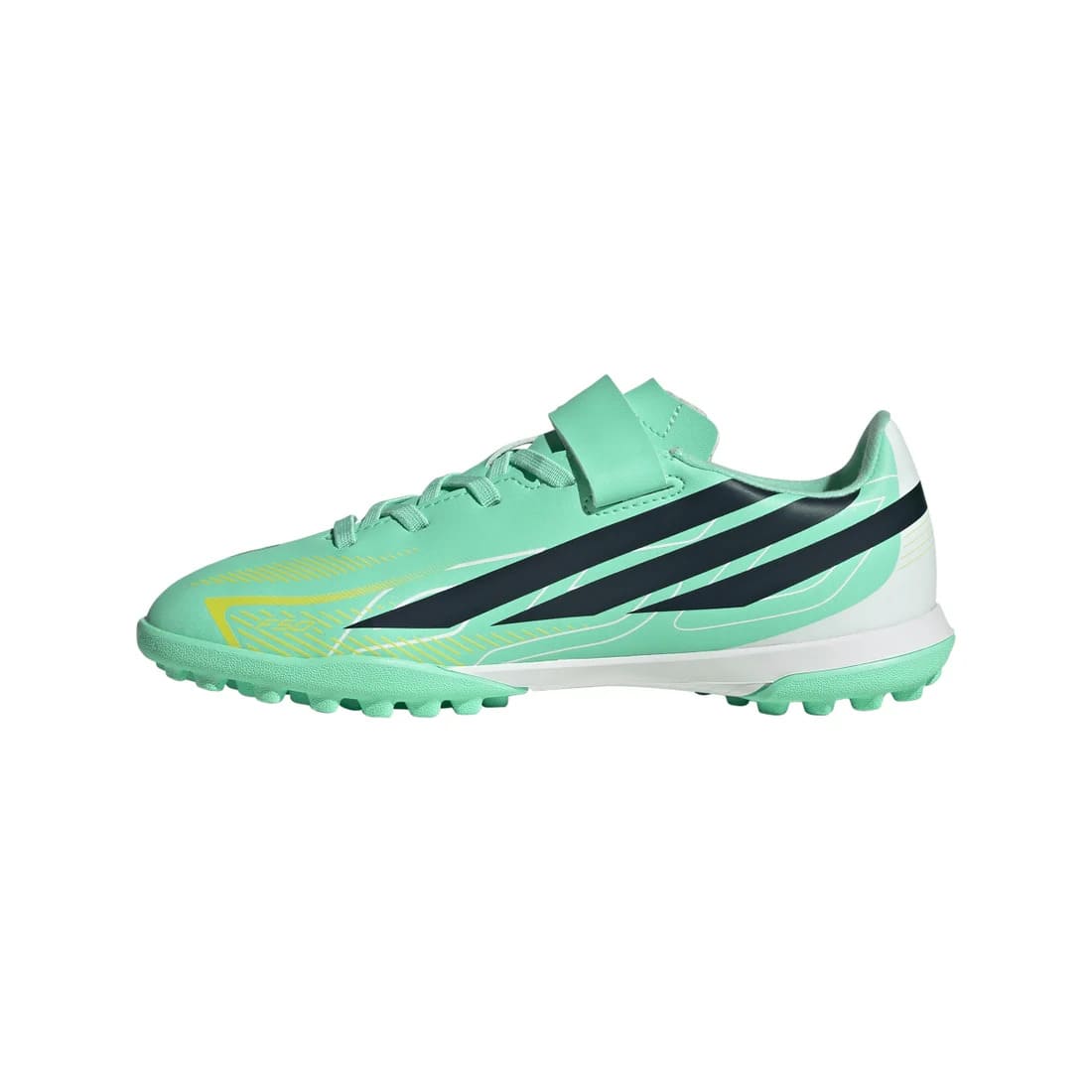 【9月22日入荷予定｜予約受付中】アディダスadidasF50HYPERFASTCLUBH&LTFJKK1338ジュニアサッカートレーニングシューズターフキッズベルクロパルスミントネイビーFINALRUSHPACKkk1338
