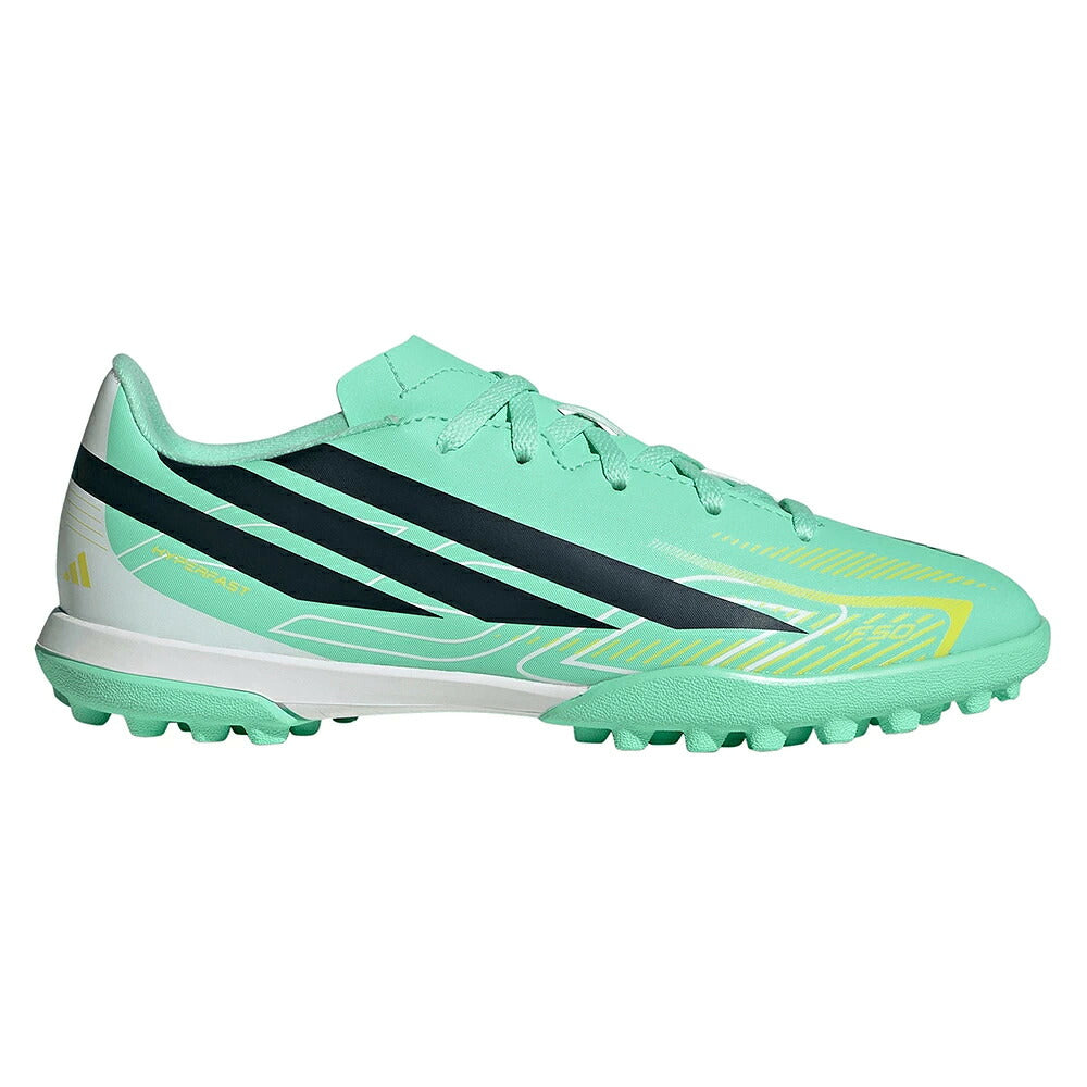 【9月22日入荷予定｜予約受付中】アディダスadidasF50HYPERFASTCLUBTFJKK1367ジュニアサッカートレーニングシューズターフキッズパルスミントネイビーイエローFINALRUSHPACKkk1367