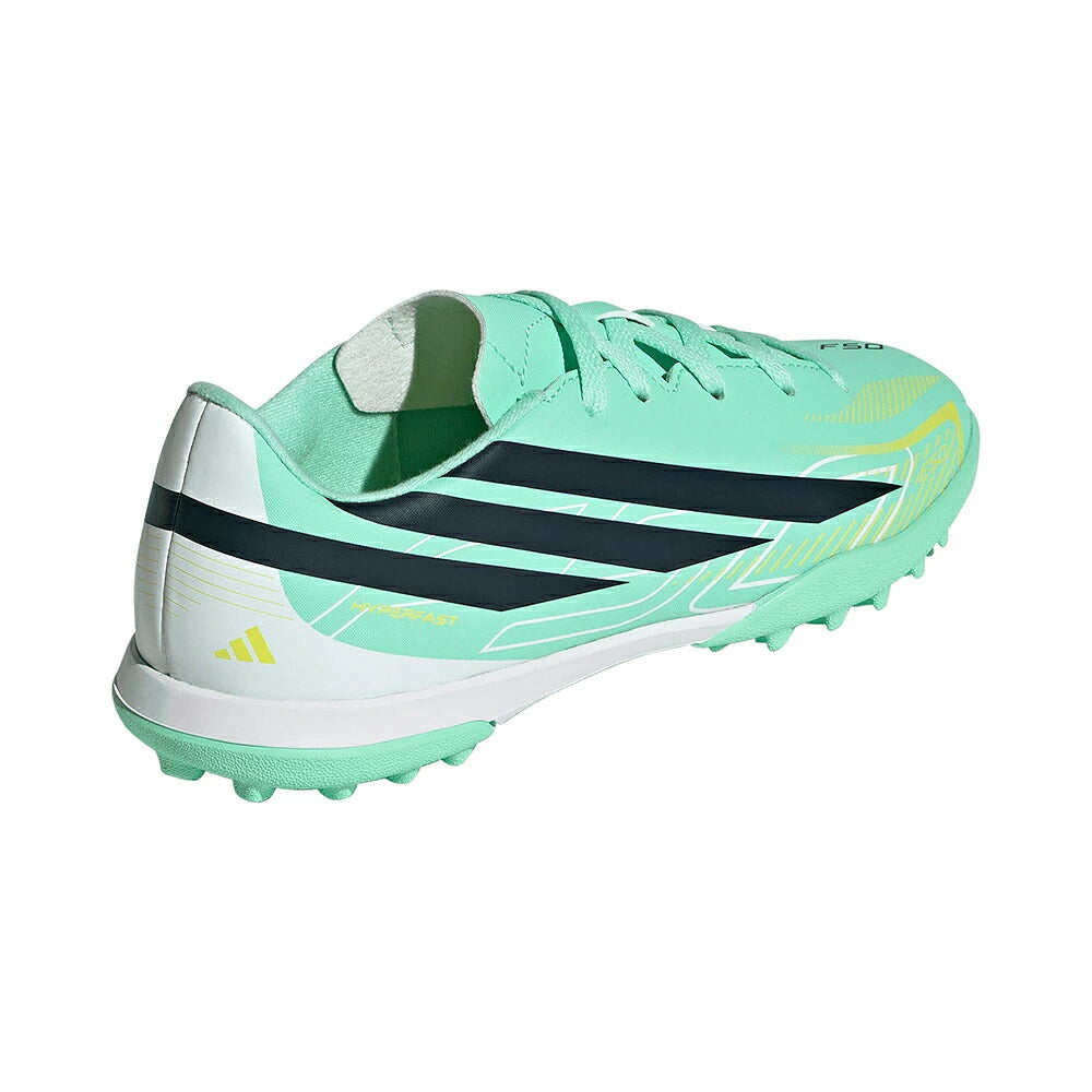 【9月22日入荷予定｜予約受付中】アディダスadidasF50HYPERFASTCLUBTFJKK1367ジュニアサッカートレーニングシューズターフキッズパルスミントネイビーイエローFINALRUSHPACKkk1367