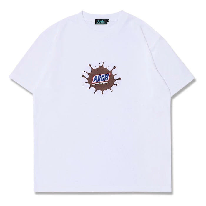 ArchアーチchargeupteeDRYホワイトバスケ半袖Tシャツメンズレディース吸汗速乾軽量ポリエステルスポーツウェアライフスタイルt126-149