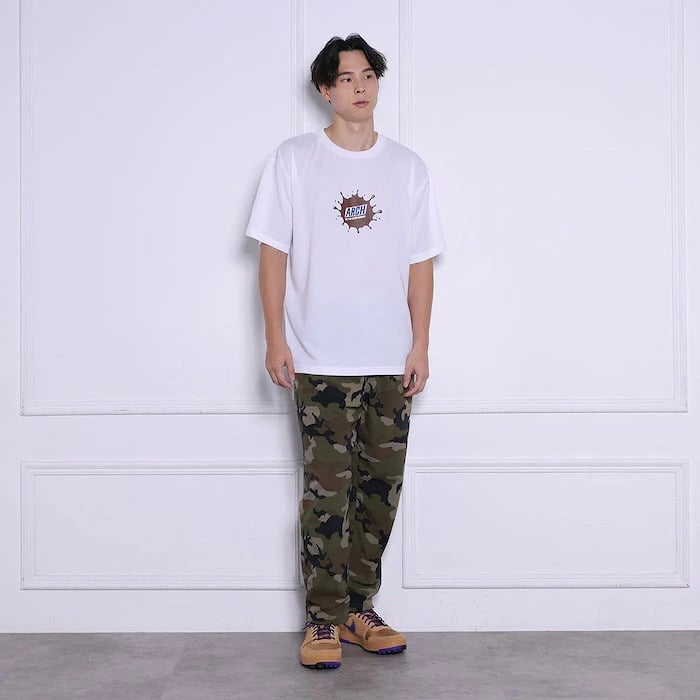 ArchアーチchargeupteeDRYホワイトバスケ半袖Tシャツメンズレディース吸汗速乾軽量ポリエステルスポーツウェアライフスタイルt126-149