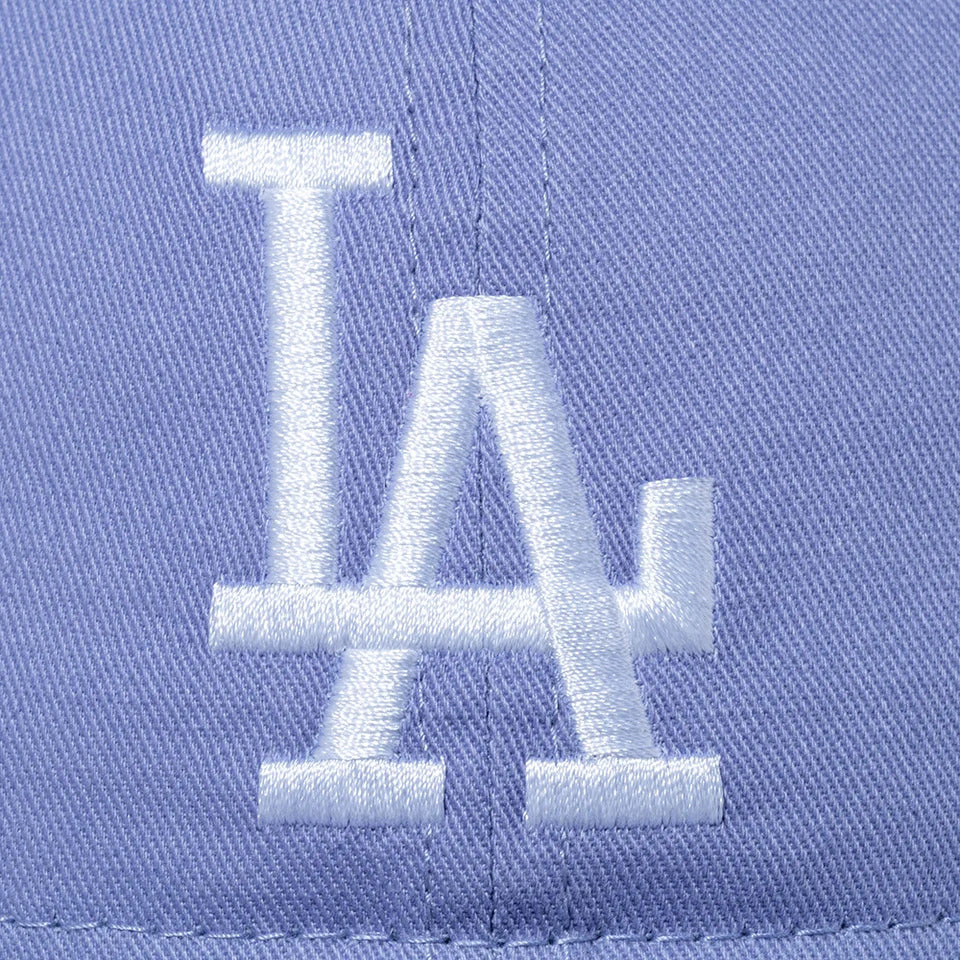 ニューエラ9TWENTYロサンゼルスドジャースキャップウォッシュドコットンラベンダーホワイトMLB帽子メンズレディース14525134