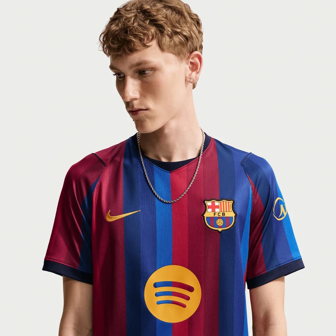 ナイキNIKEFCバルセロナ26/27ホームレプリカユニフォームメンズII1872-683サッカー半袖Dri-FITスタジアムバルサii1872-683