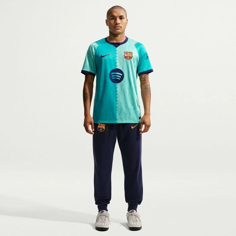ナイキNIKEFCバルセロナ26/27サードレプリカユニフォームメンズII6652-301スタジアムDri-FITサッカー半袖バルサグリーンフロストii6652-301