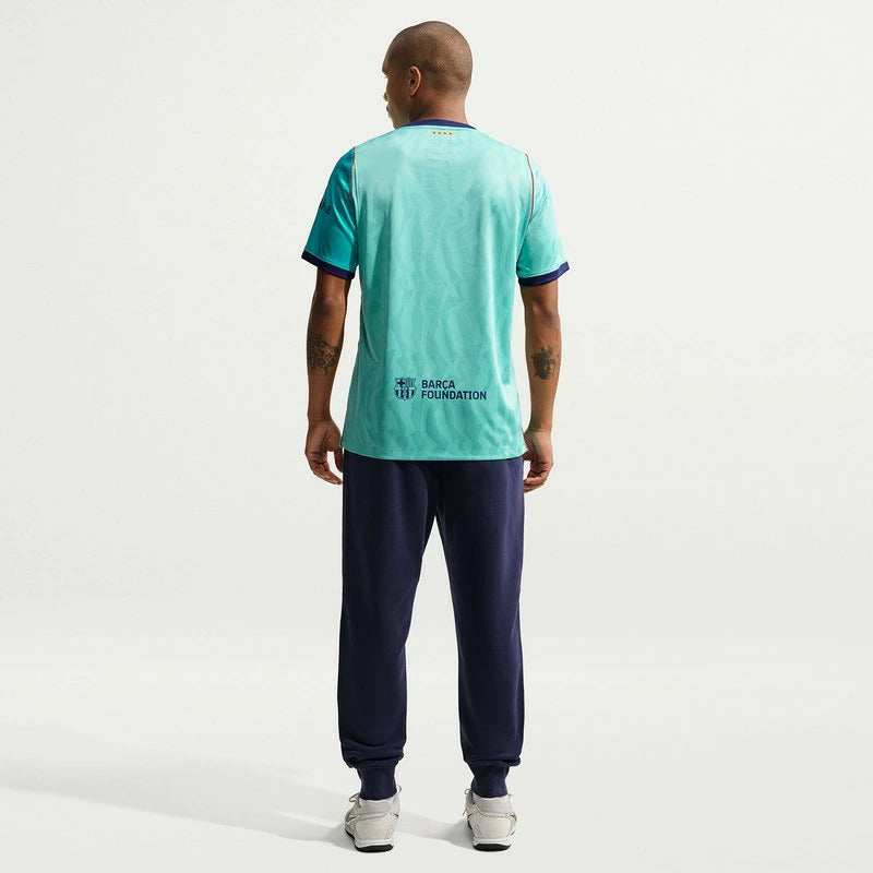 ナイキNIKEFCバルセロナ26/27サードレプリカユニフォームメンズII6652-301スタジアムDri-FITサッカー半袖バルサグリーンフロストii6652-301