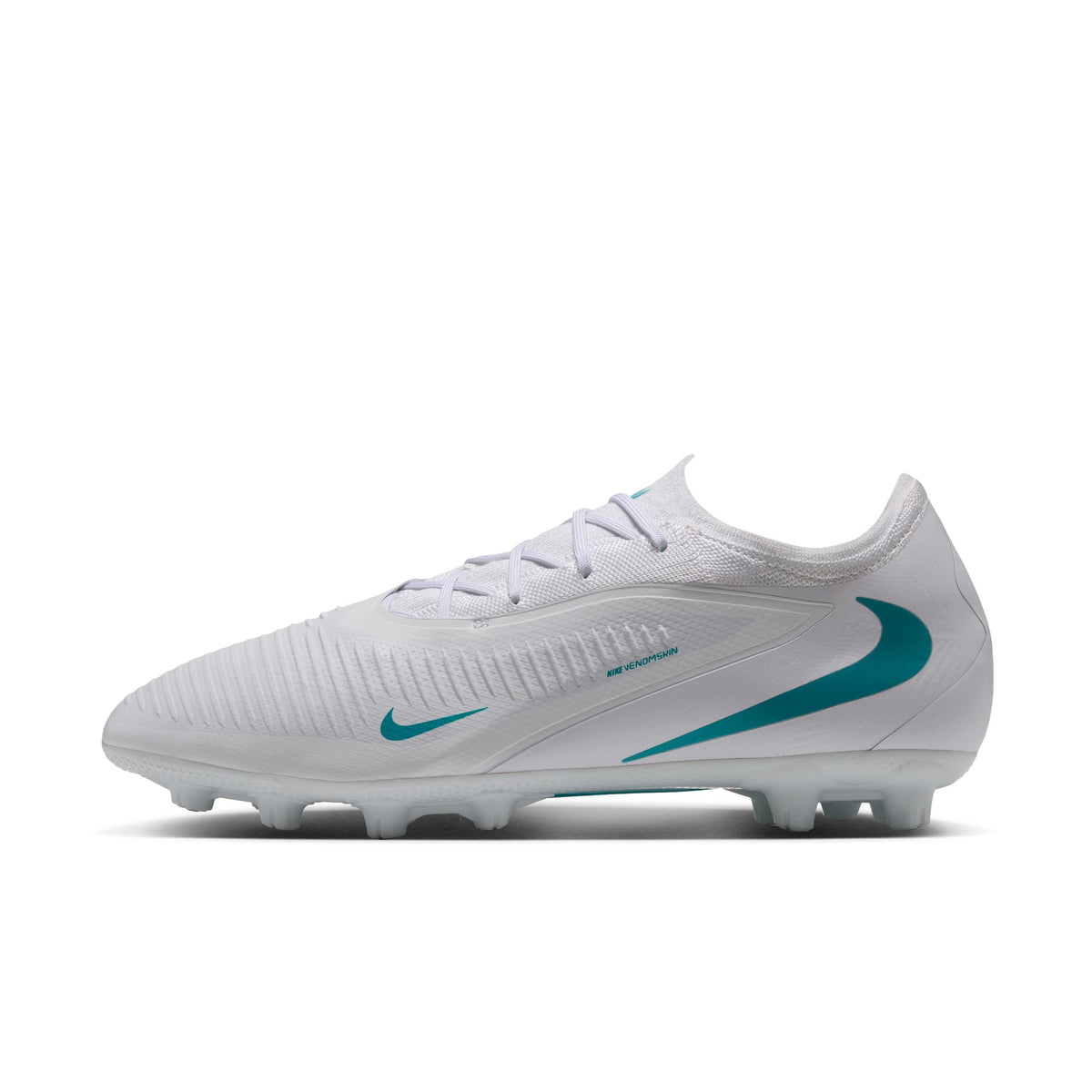 ナイキNIKEファントム6LOWプロHGサッカースパイク固定式土グラウンド用ボールコントロールVNMSkinFlyknitホワイトダスティカクタス100hq2316-100