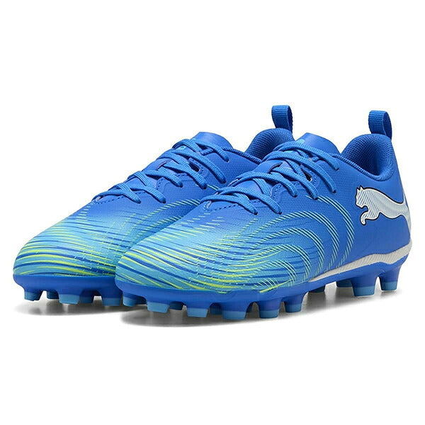 プーマPUMAフューチャー9プレイHG/AG+MIDJR109196-03ジュニアサッカースパイク土人工芝キッズFUTURE9PLAYUNSCRIPTEDPACKブルー109196-03