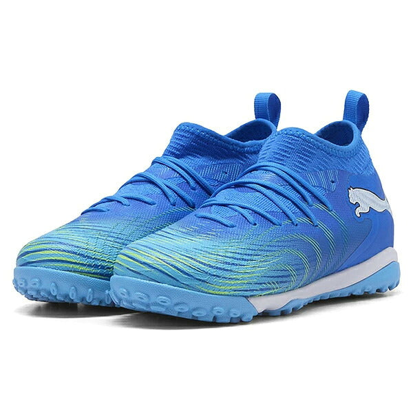 プーマPUMAフューチャー9マッチTT+MIDJRジュニアサッカートレーニングシューズターフ用FUTURE9MATCHUNSCRIPTEDPACKブルー109189-03