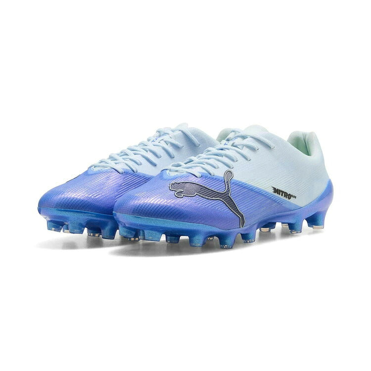 プーマPUMAウルトラニトロ7アルティメットHG/AG大人用サッカースパイク土人工芝ULTRANITRO7ULTIMATEブルー×ライム109227-03