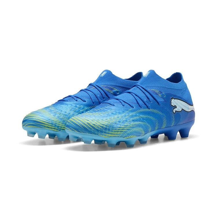 プーマPUMAフューチャー9アルティメットHG/AG大人用サッカースパイク土人工芝FUTURE9ULTIMATEUNSCRIPTEDPACKブルー109204-03