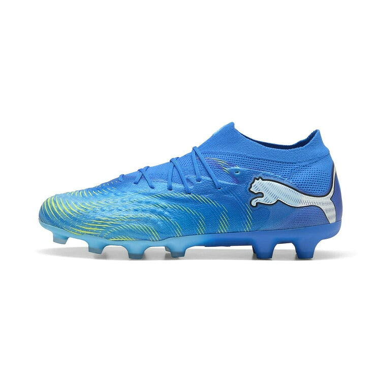 プーマPUMAフューチャー9アルティメットHG/AG大人用サッカースパイク土人工芝FUTURE9ULTIMATEUNSCRIPTEDPACKブルー109204-03