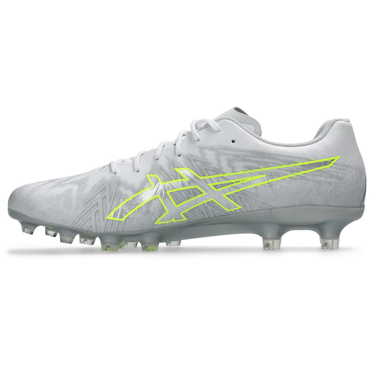 【10月15日発売開始｜予約受付中】アシックスasicsDSLIGHTACROSPRO4ディーエスライトアクロスプロ4サッカースパイク方向転換加速スピードシルバー×イエロー1103a133-102