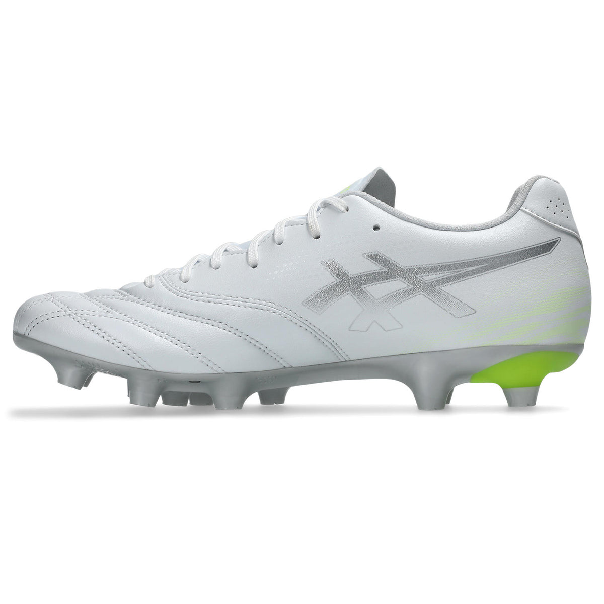 【10月15日発売開始｜予約受付中】アシックスasicsDSLIGHTPROWIDEディーエスライトプロワイドサッカースパイク幅広SILKYWRAPfuzeGELホワイト×シルバー1041103a126-104