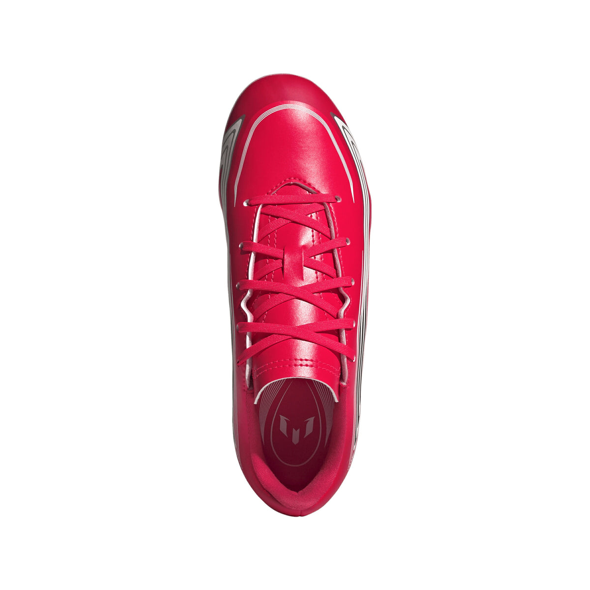 アディダスadidasキッズF50MESSICLUBFG/MGジュニアサッカースパイクメッシシグネチャーモデル天然芝人工芝土対応ルシッドレッドih1914