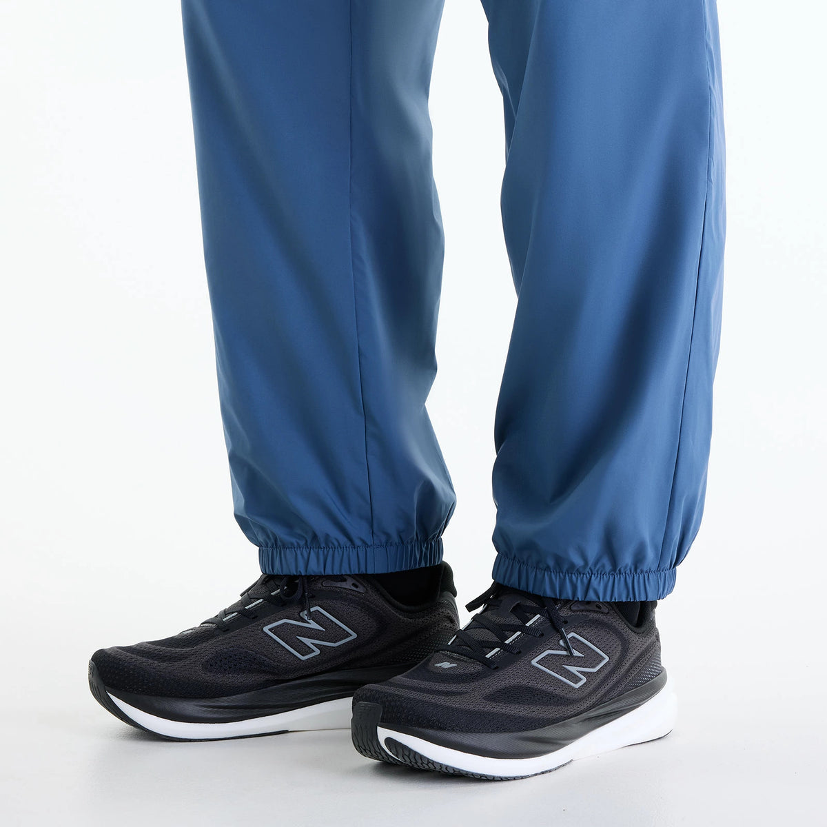 ニューバランスNEWBALANCEメンズウーブントラックパンツ裏トリコット起毛ジョガーパンツ撥水リラックスフィット秋冬ヴィンテージインディゴMB6240FXmb6240fx-vti