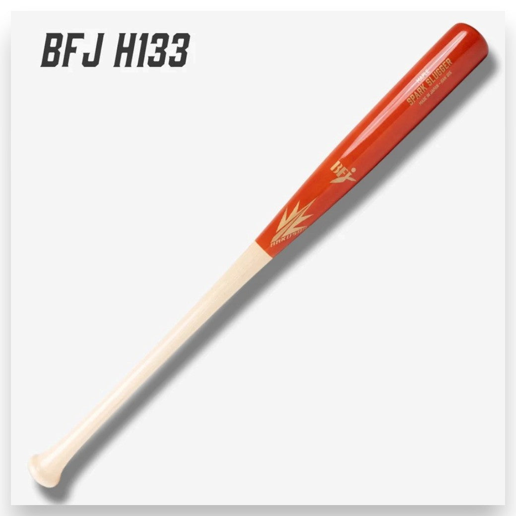 HAKUSOHBATハクソウバットH133SPARKSLUGGERBFJ2026メイプル木製バット84cm84.5cm85cm平均875gカウンターバランスビッグフレア野球h133-bha-084