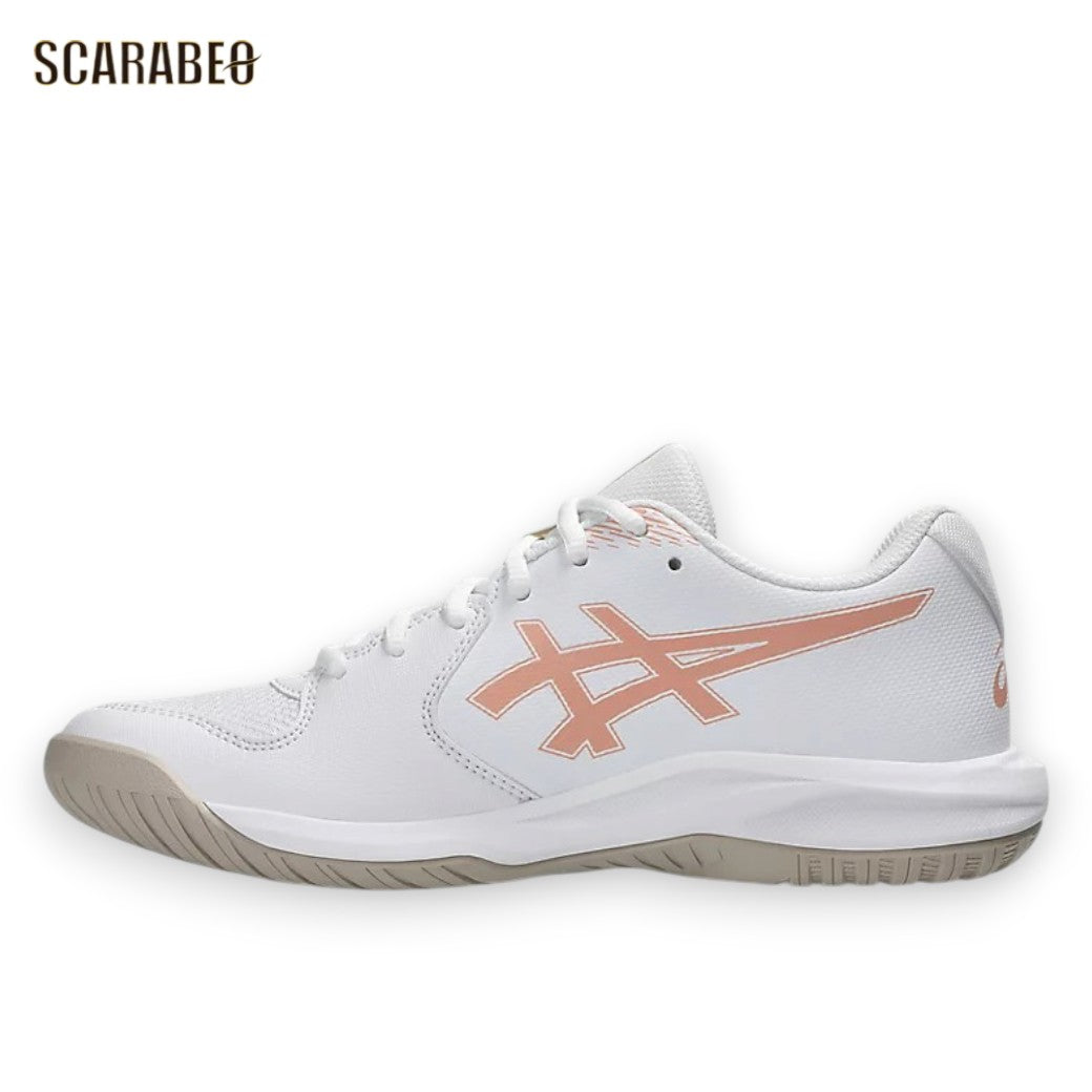 アシックスASICSGEL-DEDICATE9WIDEゲルデディケート9ワイドテニスシューズオールコート幅広日本ソフトテニス連盟公認White/Cantaloupe1042a315-100
