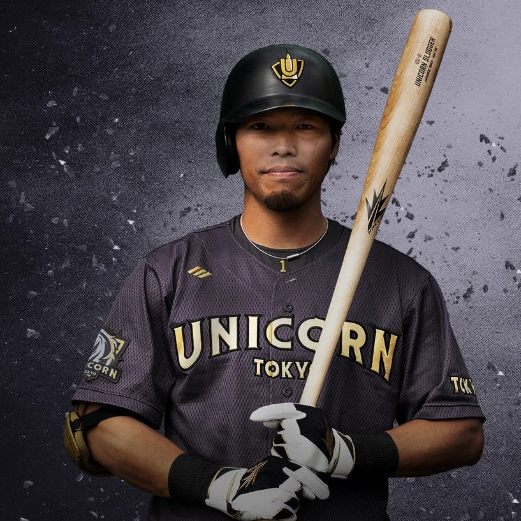 HAKUSOHBATハクソウバットUNICORNSLUGGERUS-2東京ユニコーンコラボ軟式木製バット国産バーチ83.5cm84.5cm85.5cm平均740gミドルバランスBRA-003usl-bra-003