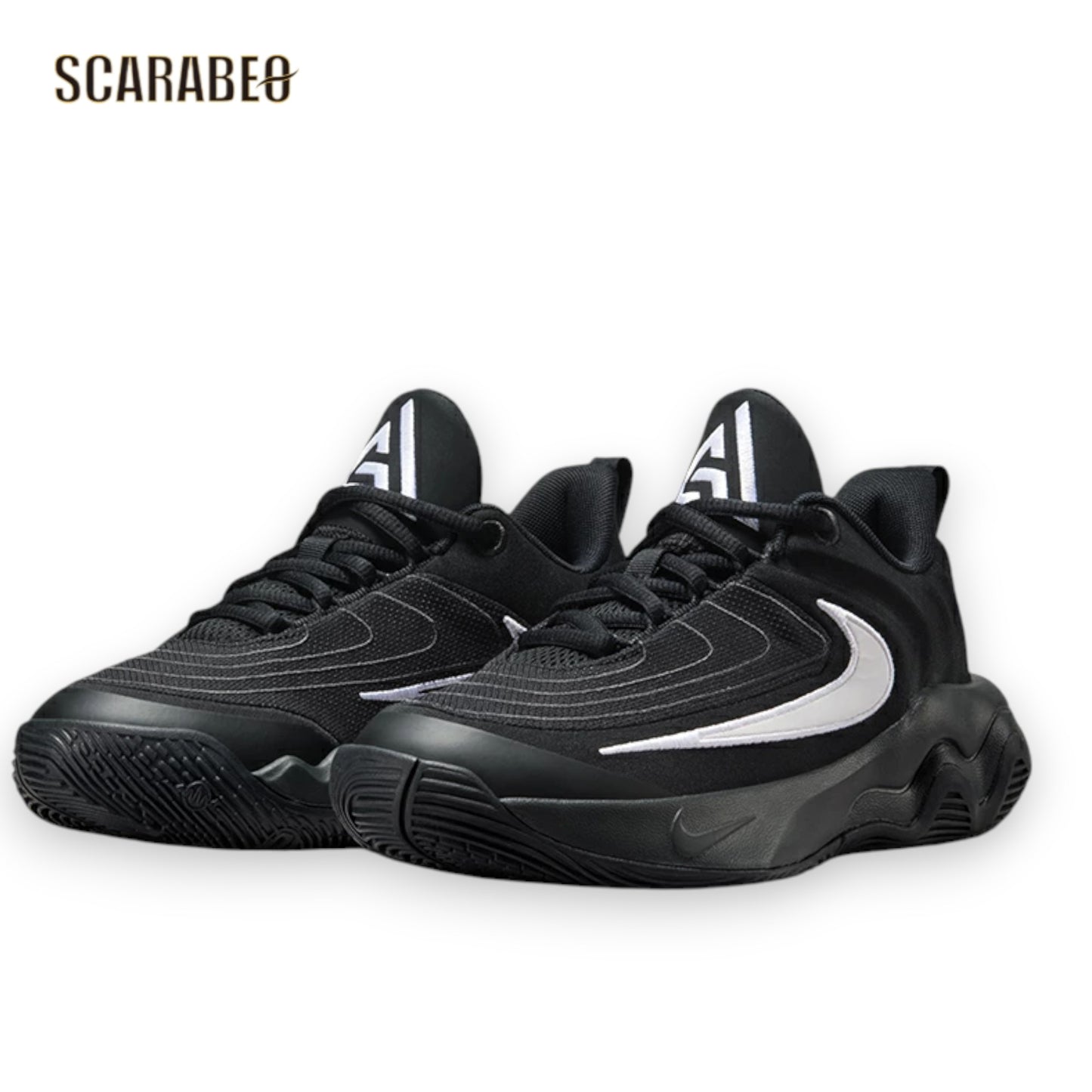 ナイキ NIKE ヤニス イモータリティ 4 GS ジュニア バスケットボールシューズ FZ6734-001 子供 キッズ 黒 ブラック