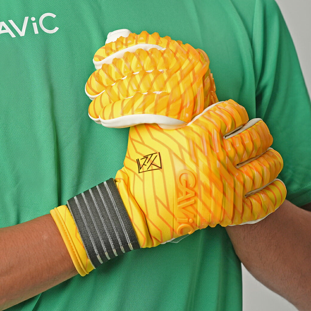 【 ガビック GAVIC 】 サッカー キーパーグローブ マトゥー 素吸 ( ソキュウ ) GC3004 YEL/ORG イエロー×オレンジ キーグロ GK YELORG
