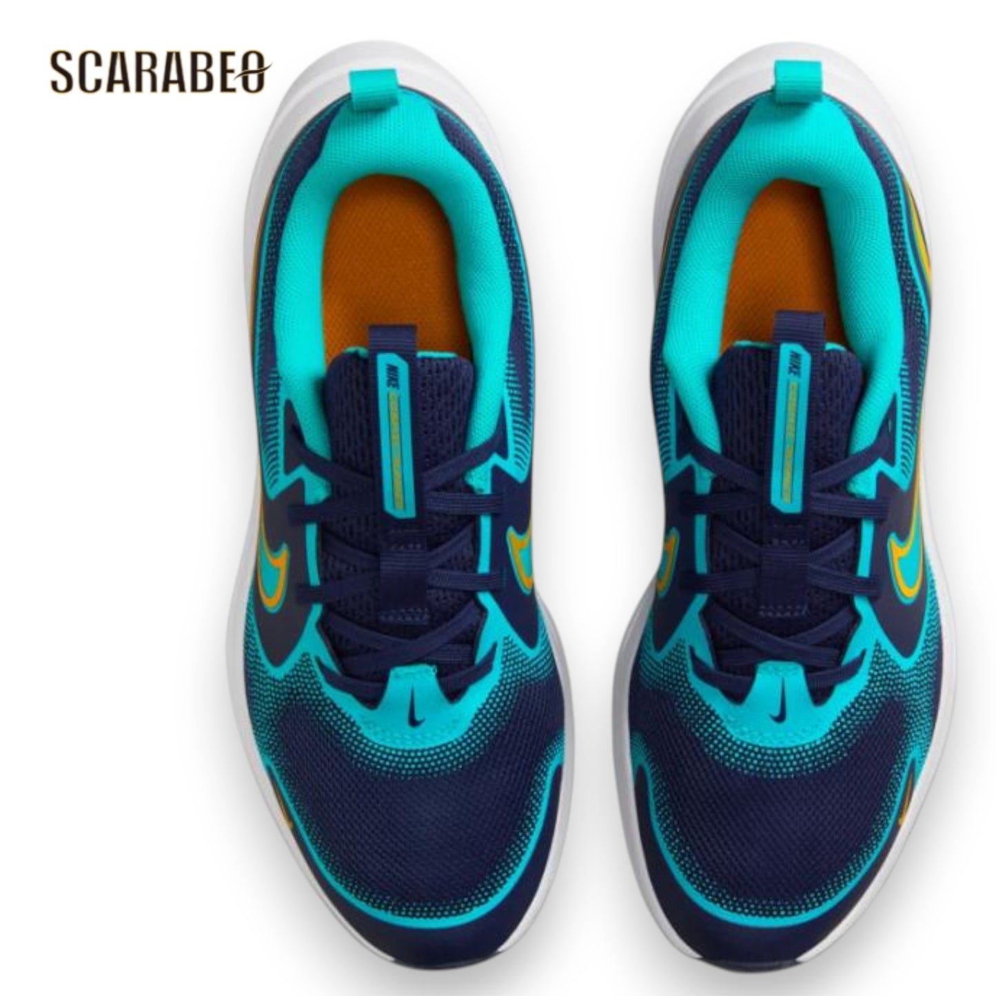 ナイキ コズミック ランナー GS ジュニア スニーカー キッズ 子供 ランニング NIKE HM4402-406 ターコイズブルー×ブラック