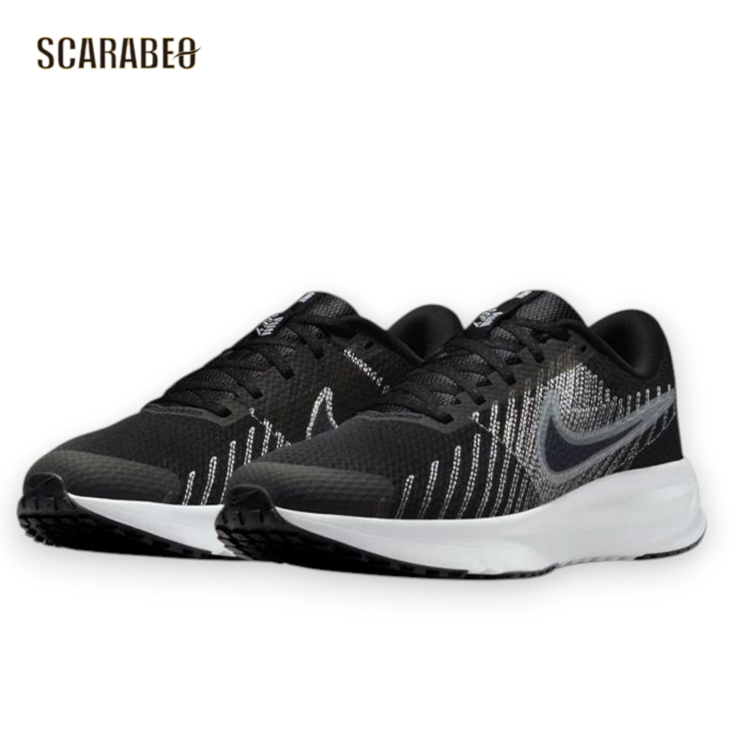 ナイキ ランデファイ レディース ランニングシューズ ブラック スニーカー 軽量 メッシュ NIKE ランニング 運動 部活 カジュアル