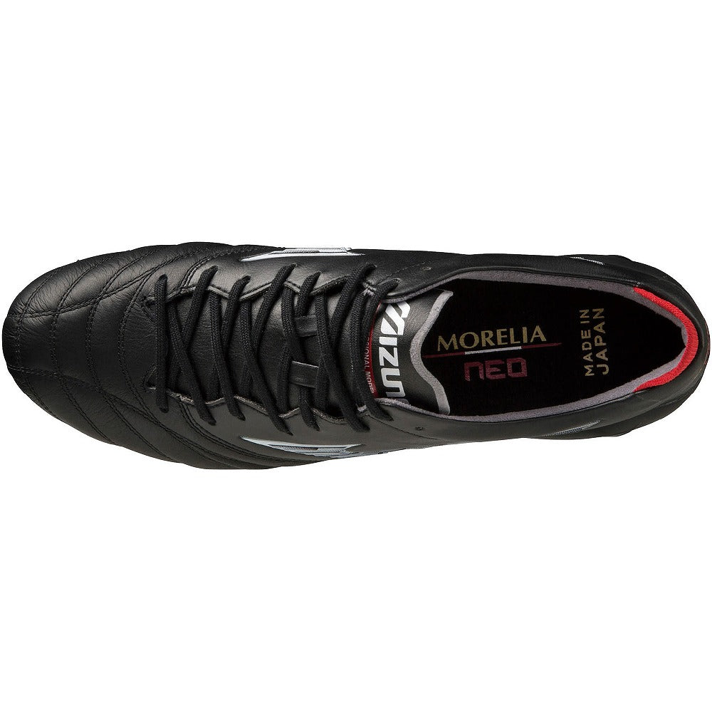 ミズノ サッカー スパイク モレリア ネオ 4 ジャパン ( ブラック × ホワイト )  ユニセックス P1GA233001 MORELIA NEO IV JAPAN MIZUNO