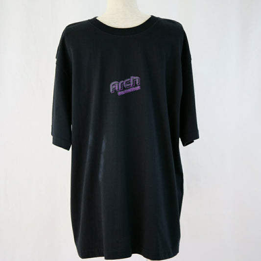【 Arch アーチ 】 バスケットウェア Tシャツ diagonal tee ブラック 半袖 バスケットシャツ ショートスリーブ T121-113 バスケ