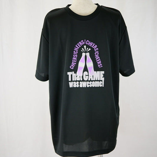 【 Arch アーチ 】 バスケットウェア Tシャツ cheers tee [DRY] ( ブラック ) 半袖 バスケットシャツ ショートスリーブ T122-132 バスケ