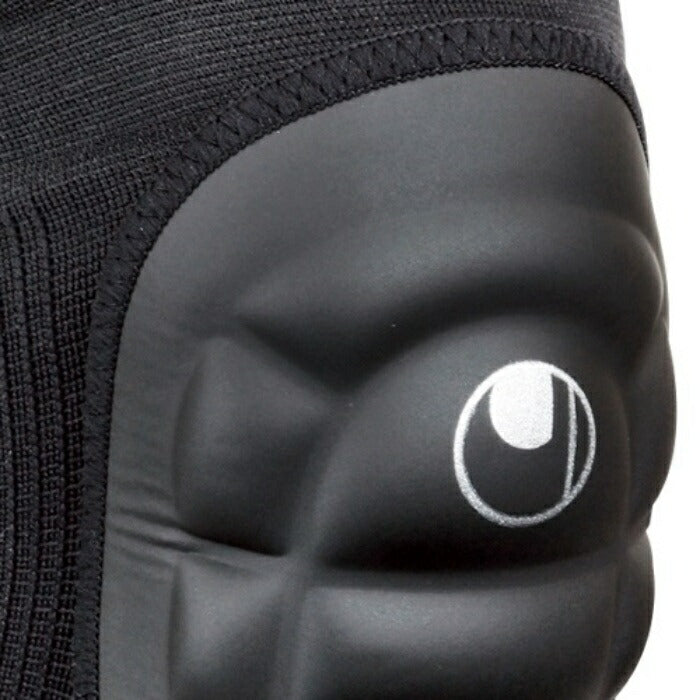 【uhlsport ウールシュポルト】 サッカー プロテクター ニーパッドII ブラック U1022 ニー ヒザ