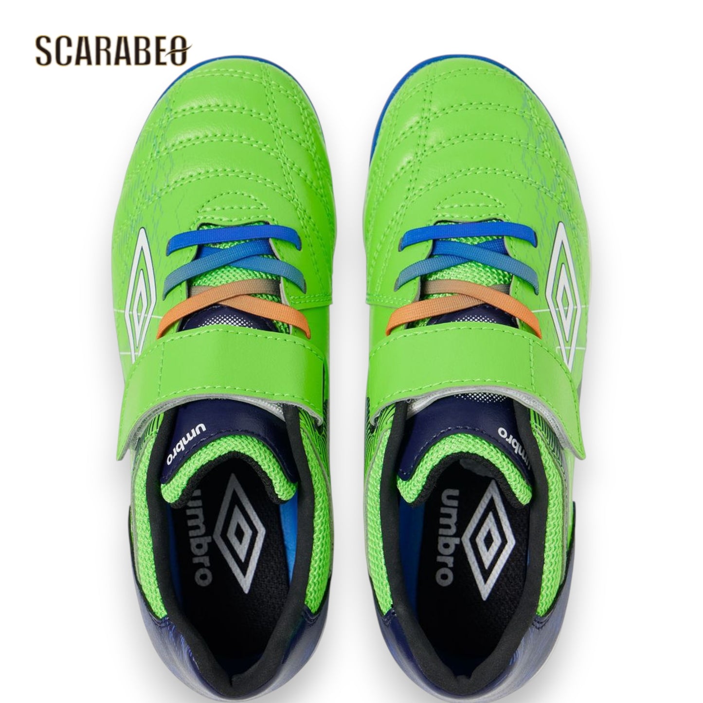 アンブロ アクセレイター SB JR WIDE ジュニア トレーニングシューズ uf5fcst2j  土・ターフ用 幅広 ベルト UMBRO ACCERATOR 2025年秋冬 25FW