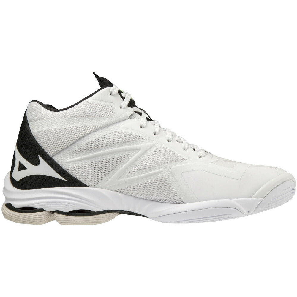 【 ミズノ mizuno 】 バレーボールシューズ ウェーブライトニング Z7MD ( ホワイト×ブラック ) V1GA225009 WAVE LIGHTNING Z7MD