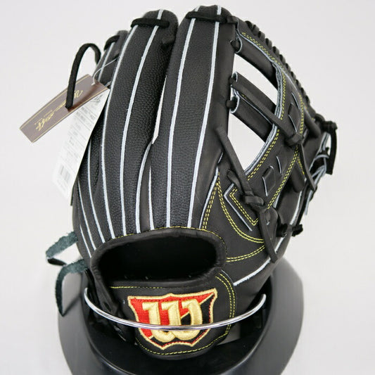 【 ウイルソン Wilson 】 野球 一般硬式用 グラブ 内野手用 D5型 11.5インチ HWQD5T Wilson Staff デュアル ブラックSS