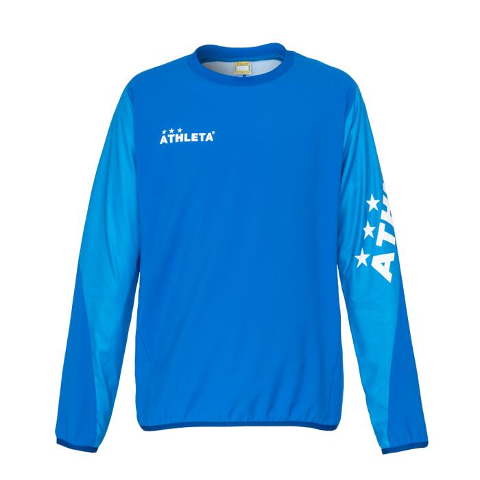 【 アスレタ ATHLETA 】 ピステシャツ ブルー 18012 40BLU サッカー フットサル ウェア ピステ トレーニングウェア